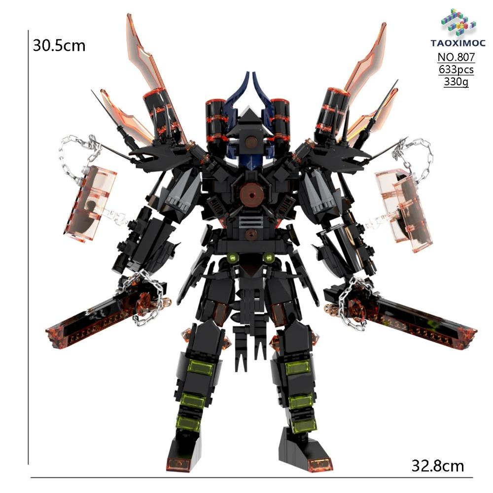 Toaletă Skibidi Bloc de construcție Joc de groază Speakerman Boss Camara Titan TV Man Model de păpușă din desene animate Copii Cadou de aniversare de Halloween