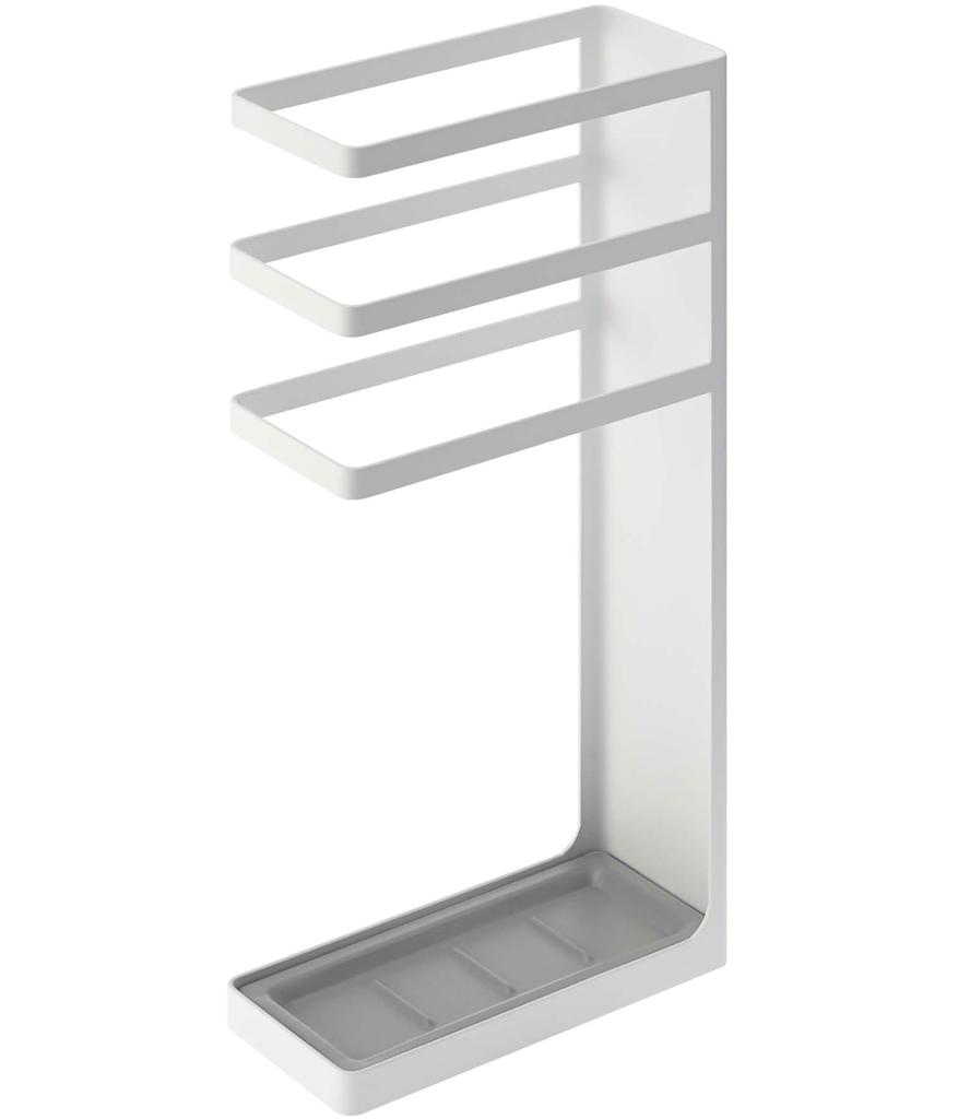 Yamazaki Industries Layer Slim Umbrella 7932 Stand, White,