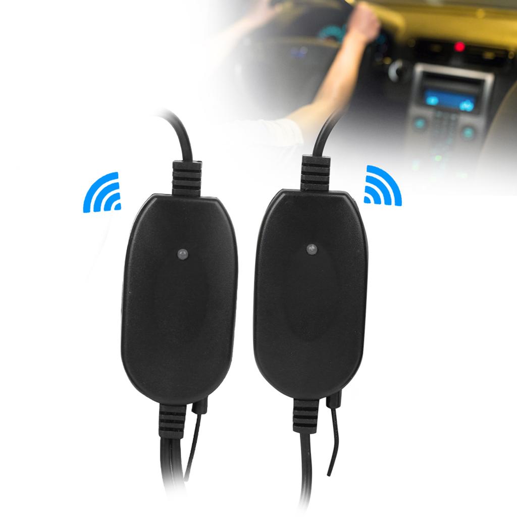 Wireless 2.4G RCA Video Transmitter Receiver Kit Accessory for Car Rear View Backup Camera