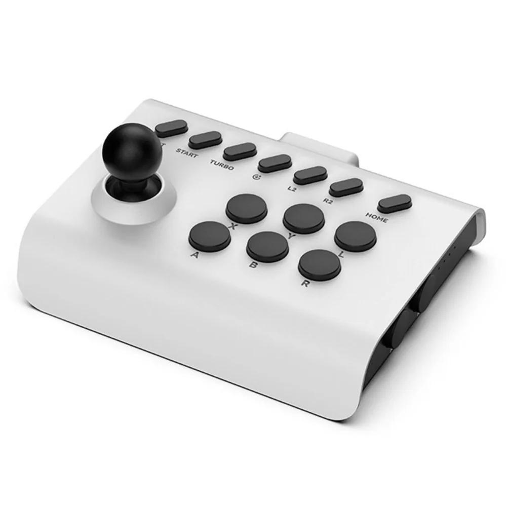 6In1 Retro Arcade Console Game Joystick Rocker Wireless Bluetooth Wired 2.4G Fighting Controller for Nintendo Switch PS4 PS3 PC
