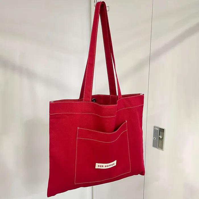 SHOPPER POCKET BAG [RED]