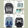 Portable Baby Travel Pillow Vibration Reduction Core Neck Protection Soft Cotton Cushion For Strollers Bassinet