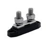 Upgraded 150A BusBar Power Ground Junction Distribution Block Metal Terminal Grounding Strip Bus Bar Block for Car RVs