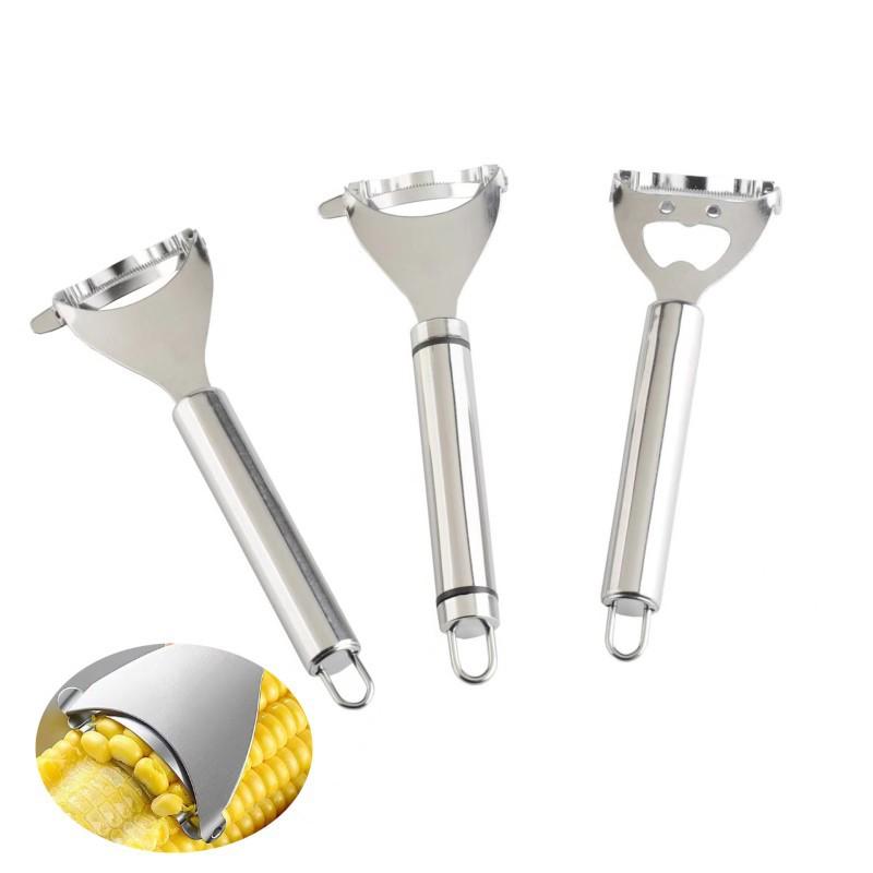 Maisschälwerkzeug aus Edelstahl