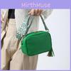 New Trendy Lychee Pattern Pu Street Fashion Shoulder Messenger Bag Women 2023 Winter Versatile Small Square Bag