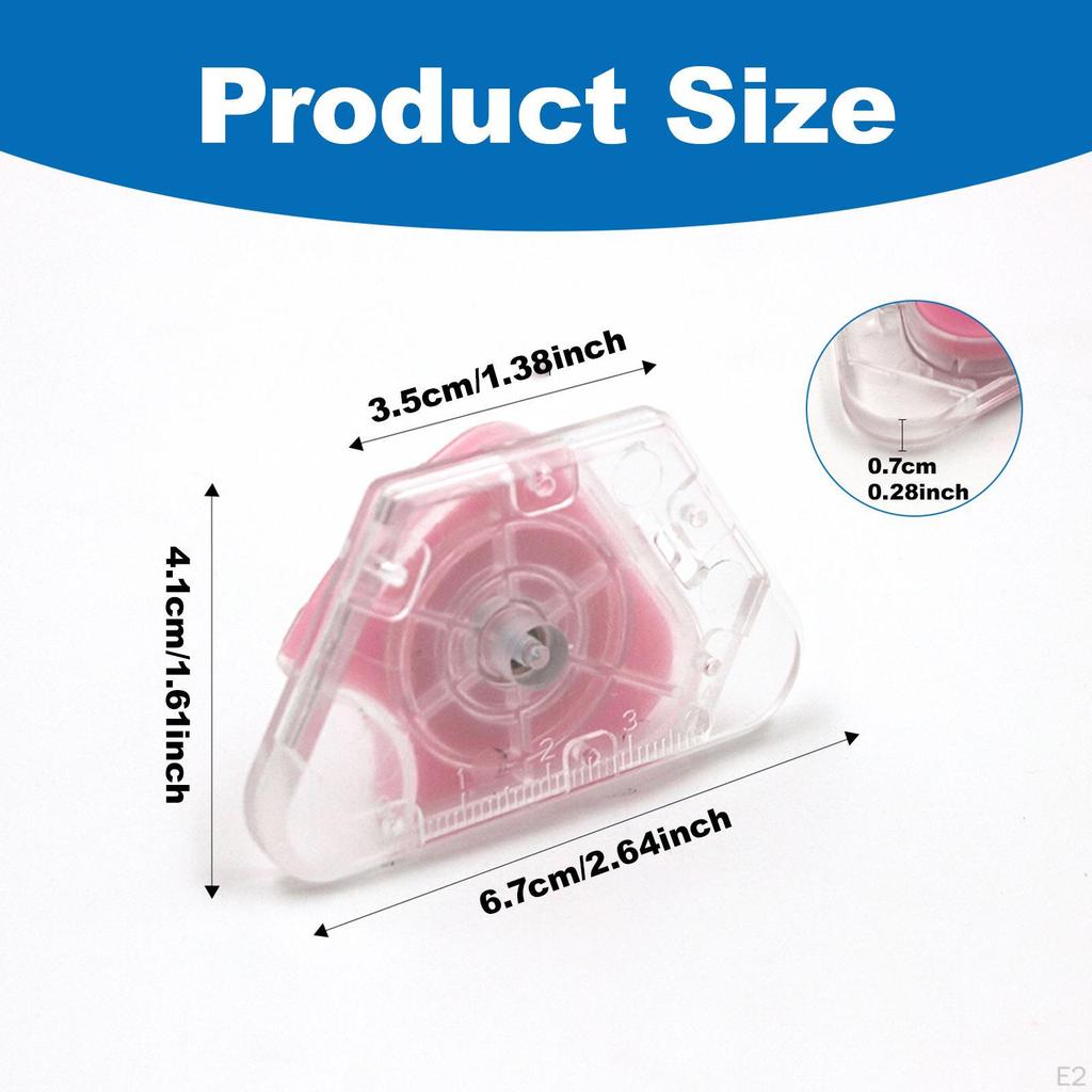 Sewing Machine Seam Guide Gauge Attachments,Lightweight Multi Purpose Professional Tool Polygonal