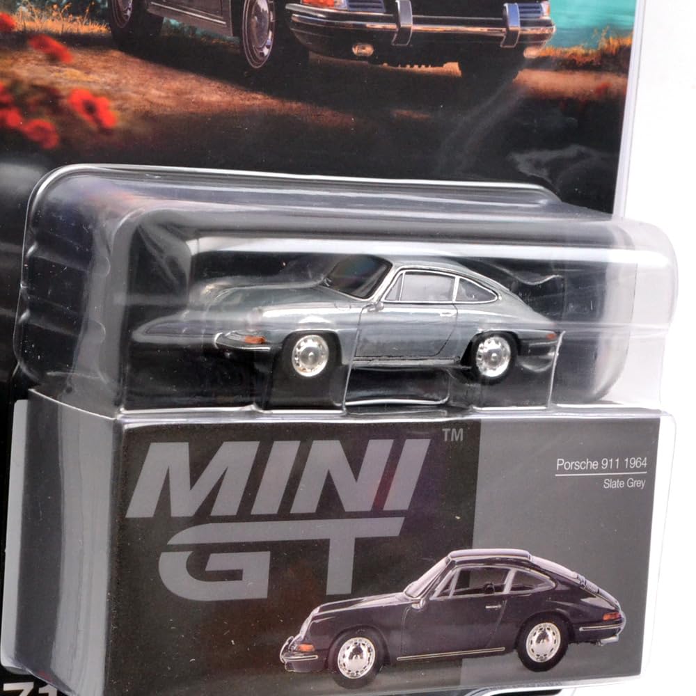 MINI GT scale MiJo TOYS PORSCHE 901 1964 CHASE CAR MiJo Toys Limited Edition Porsche 901 1964 Chase Car 164 - (SLATE GREY) (Slate Grey) CHASE-