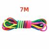 Rainbow Elastic Rubber Jump Rope Kids Adults Fitness Exercise Outdoor Fun Games Juegos De Exterior Para Niños Y Adultos