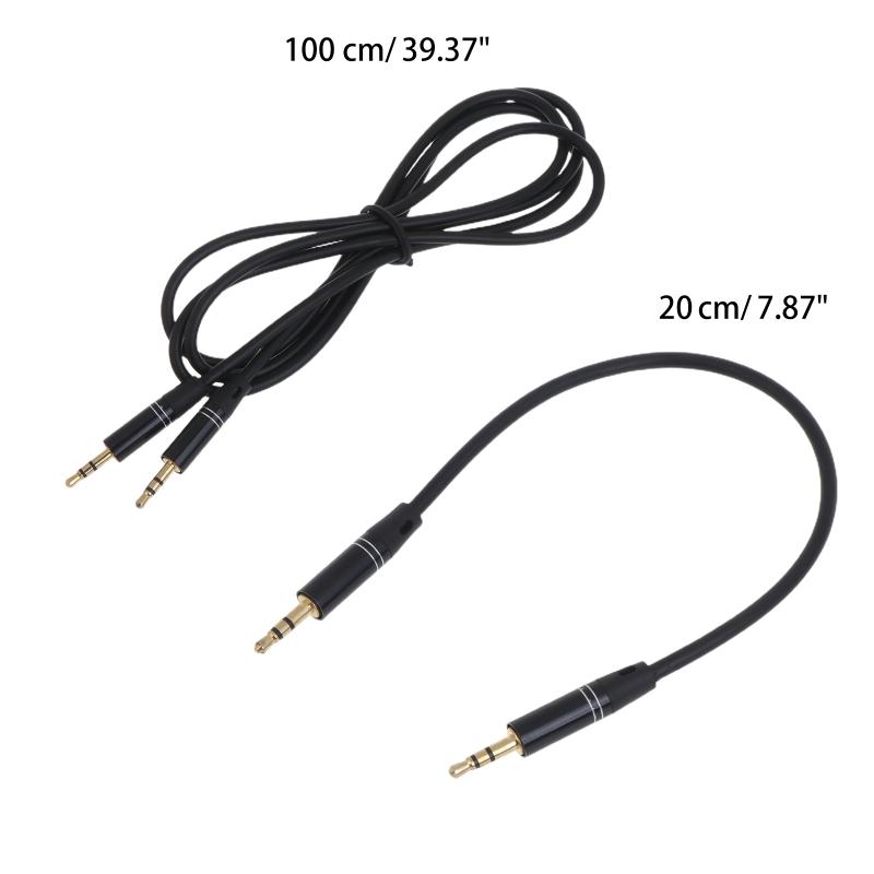 2.5mm Audio Cable Male to Male 2.5mm to 2.5mm Subminiature Stereo Headset Headphone Gold Plated Connector Wire Cord
