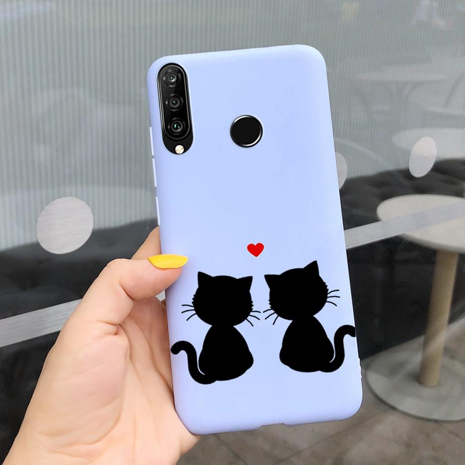 For Huawei P30 Lite Pro Case Fashion Girls Butterfly Bees Soft Fundas For Huawei P30 Pro VOG-L29 ELE-L29 P 30 Lite P30lite Coque