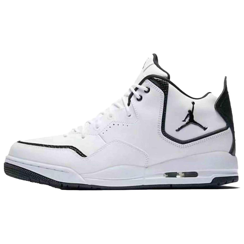 Jordan Courtside 23 Comfortable Synthetic Leather Mid Top Basketball Shoes Unisex White AR1000-100(team1332-)