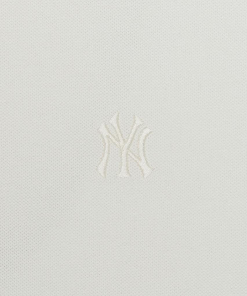 Emelbi Basic Comfortable Fit Collared T-Shirt Ny (Ivory)