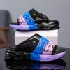 Fashion New Hot Men's Slippers Mixed Color Casual Mens Non-slip Shoes Men Outdoor Hard-Wearing Sandals Summer Beach Male Sports Footwear
