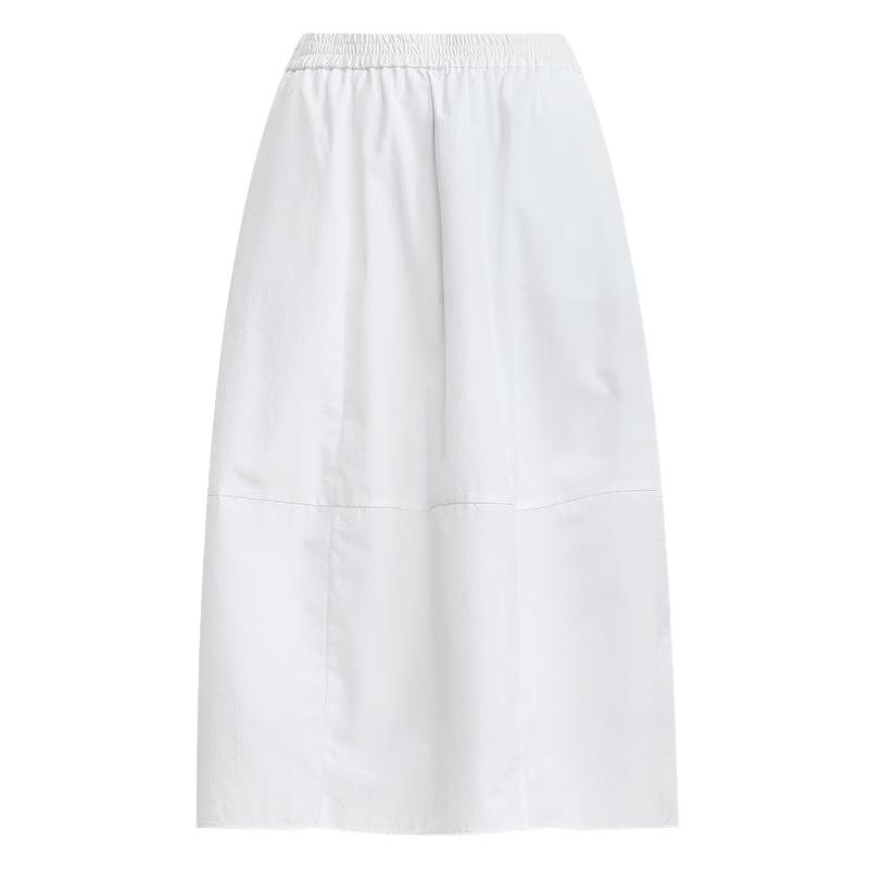 Qiushui Yiren Women s Casual Pleated Midi Skirt S