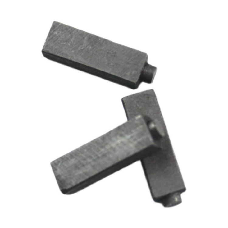 12Pcs Motor Carbon Brush Carbon Brushes Anchors Engine Electric Hair Dryer Generals Set 4x5.5x17mm For Cleaner Extractor