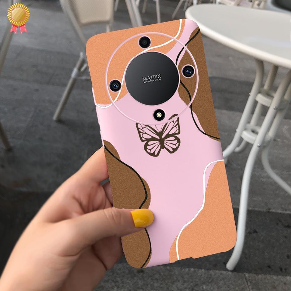 Luxury Case For Honor X9a Soft TPU Capa COOL New Cute Animal Painted Back Coque For Honor X9a X8A X7A 9XA 8XA 7XA  Bumper Bags
