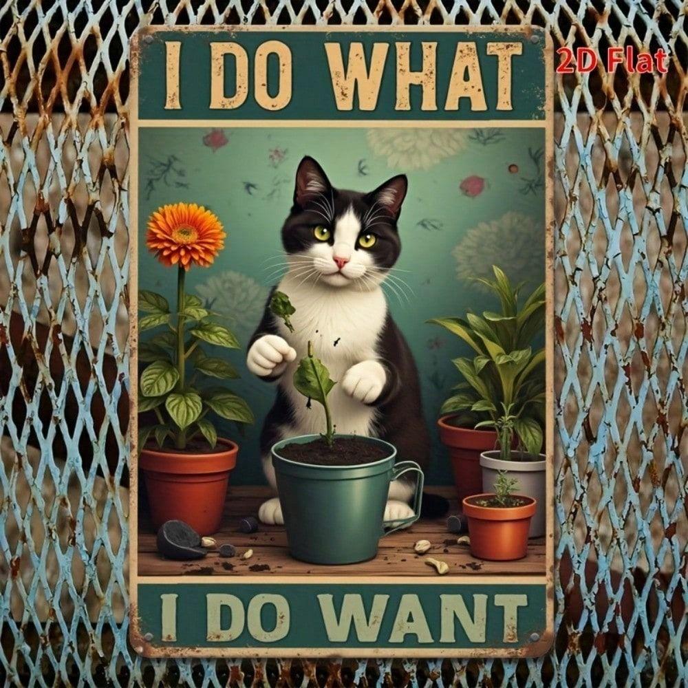 Vintage Metal Tin Sign Retro Wall Art Poster Plaque 20x30cm Home Decor
