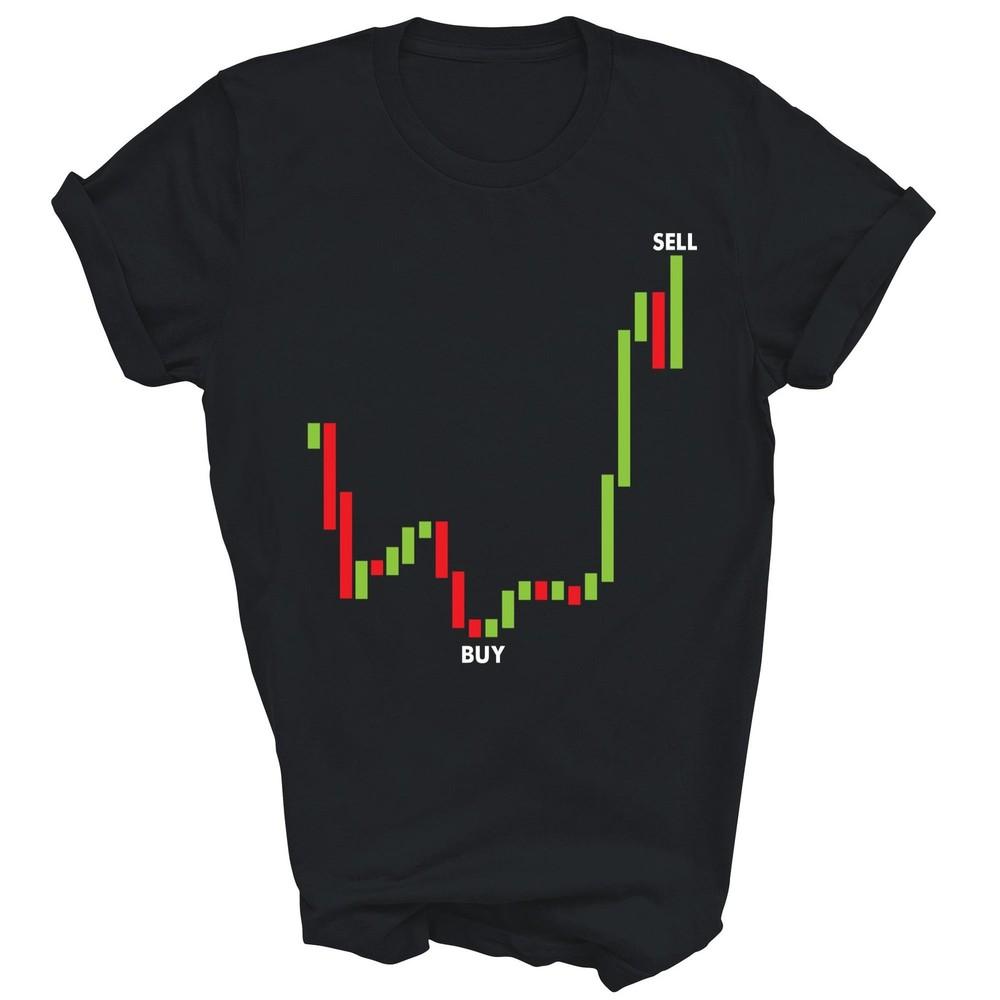 

Funny Day Trading Buy Low Sell High Stock Trading Unisex Shirt Gift L