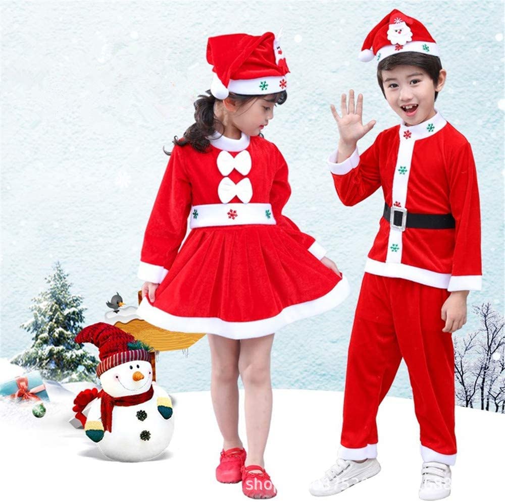 

[Nemori] Santa Costume for Children, Cosplay Costume, Kids, Children s Clothing, Photo Shoot, Party, Theater, Santa Claus Costume, Fancy Dress,