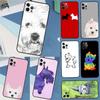 Cartoon Westie Dog Case For Samsung Galaxy M13 M33 M53 M15 M35 M55 M06 M16 M36 M56 M31 M12 M32 M52 M14 M34 M54