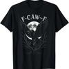 Corbeau Caw Corbeau Gothique Sorcière Drôle Halloween Design T-shirt vintage Lavé Décontracté Extensible homme graphique mode Unisexe
