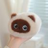 Peluche Carino Gatto Pancione per Alleviare lo Stress Squishy Ripieno Calico Siamese Gatto Nero Grasso Peluche Regalo di Compleanno per Bambini Decorazione per la Casa