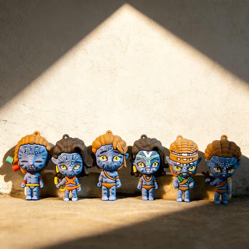 

Набор фигурок Аватар Avatar игрушки детские Пандора 6 шт 7 см 7 синій