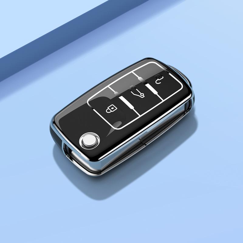 Volkswagen Key Cover for Bora, Sagitar, Lavida, Jetta, Passat, Polo, Tiguan, and Golf.