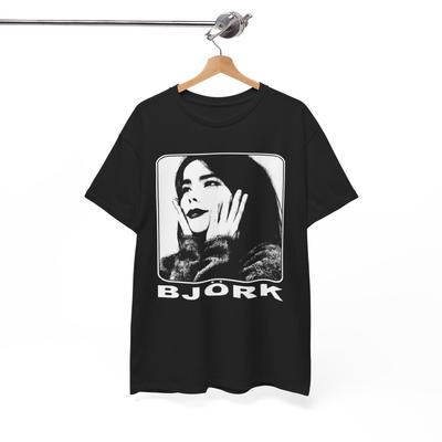 Bjork T-Shirt, Vintage Unisex Bjork Logo Tee , Music Shirt, Rock Band Unisex Tee