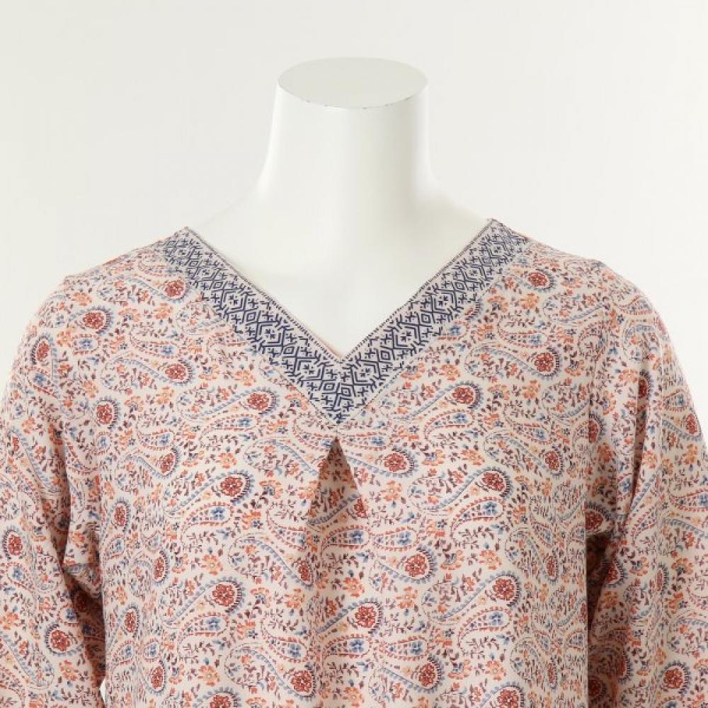 Wacoal Damen Einteiler Pyjama Paisleymuster [wgn380w]