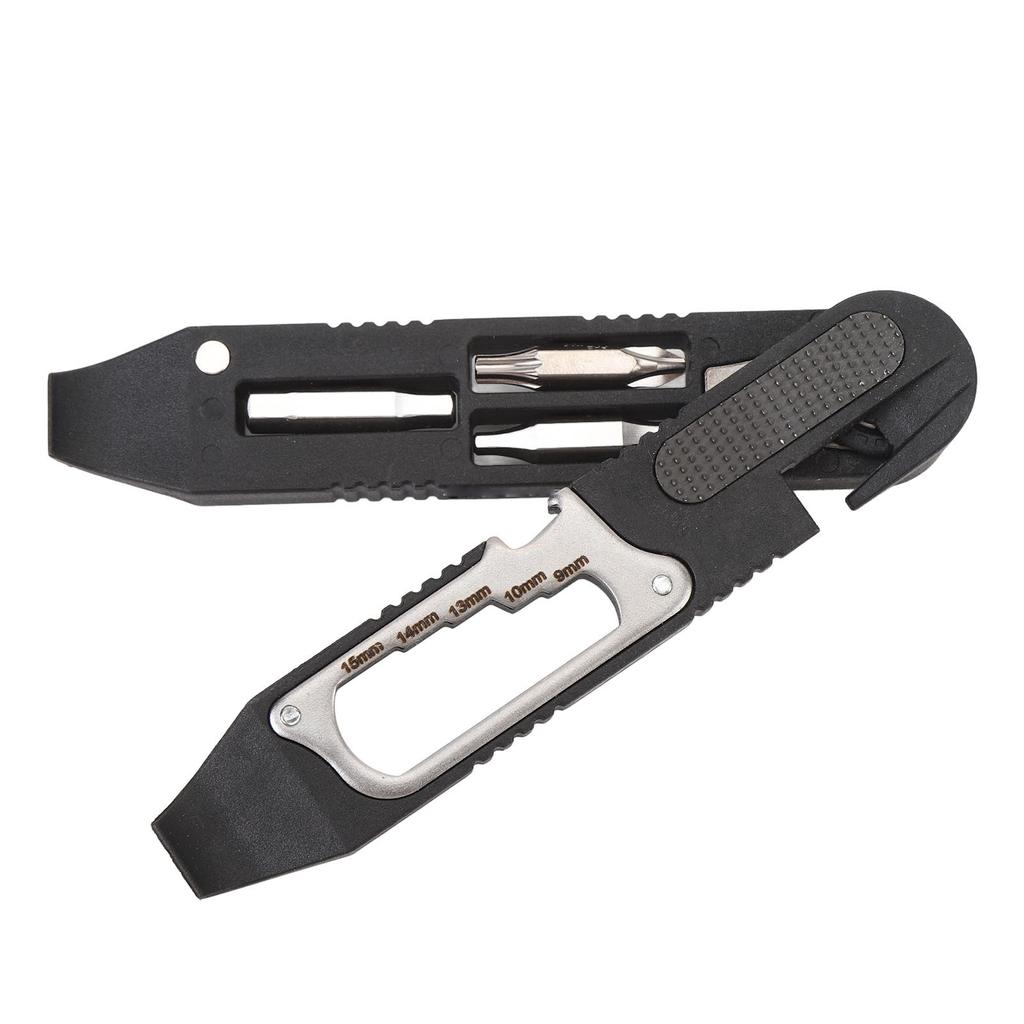 14 In 1 Bike Ratchet Wrench Portable High Strength Multifunctional Long Lasting Bike Tire Repair Kit