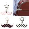 Charming Mustache Shaped Acrylic Keychain Excellent As A Gift Or Personal Accessory 5Cm Long 8G Lightweight