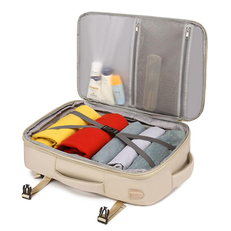 Travel Backpack for Women Large Capacity Men's Business Trip Backpacks Waterproof Laptop Bag Dry Wet Separation Storage Bags