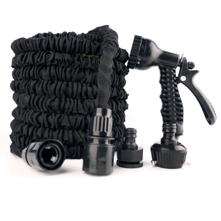 High-Pressure Black Magic Telescopic Garden Hose with Water Gun