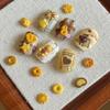 3 Piece Set Cute Cat Cream Bear Cookie Butterfly Knot 3D Nail Art Silicone Molds Decoration Moulds for Beauty Nail