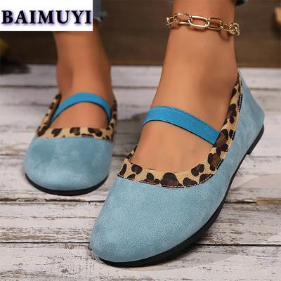Leopard Women Flats Loafers Shoes 2025 Trend Designer Suede Shallow Dress Shoes Winter New Casual Cozy Sport Sneakers Zapatos