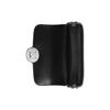 Gucci Petite GG Doppel-G-Logo Abnehmbare Kette Druckverschluss Leder Handtasche Mini Damenhandtasche Schwarz 760194-AABSG-1000