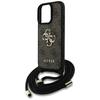 Custodia per iPhone 16 Pro Max Guess a Tracolla Marrone