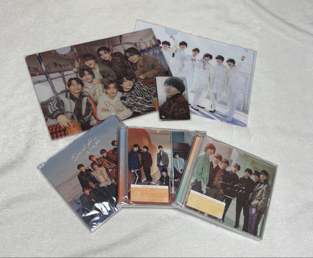 

[USED] Naniwa Danshi Special Kiss CD set with first-time bonus