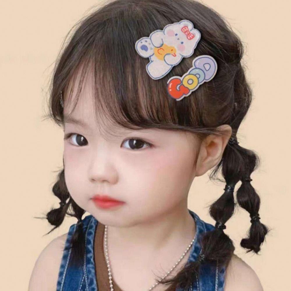 

Girls Gift Flower Acrylic Girl Hair Clip Children Barrettes Korean Style Hairpin Girl Bangs Clip