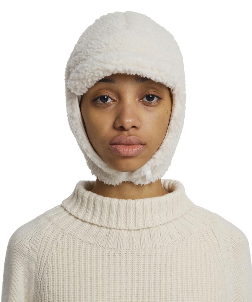 TRUNK PROJECT Shearing Aviator Hat_Ivory