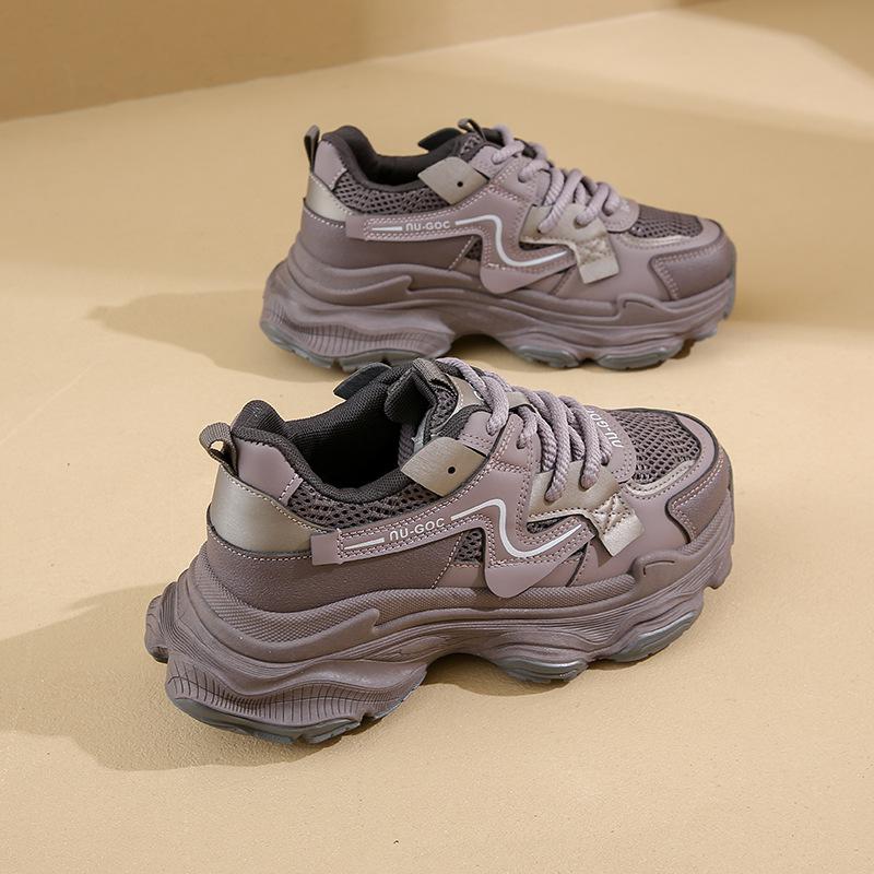 Winter New Breathable Dad Shoes Female Student Casual Shoes Platform Running Shoes Female 2