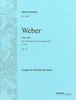 Weber: Clarinet Concerto No. 1 In F Minor, Op. 73 / Breitkopf & Härtel / Solo with Piano Accompaniment