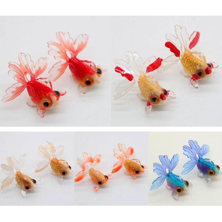 5 Pack Jewelry Accessories Fish Craft for DIY Necklaces Earrings and Bracelets