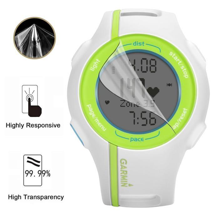 Protection écran pour Garmin Forerunner 210 [Pack 6] Film Plastique Protecteur Résistant Ultra Mince Phonillico