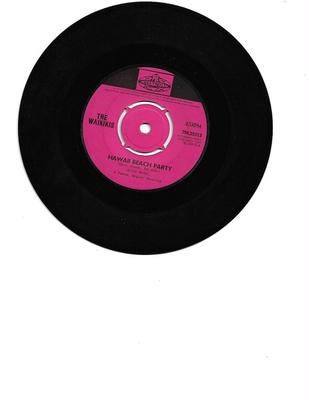 7inch Record WAIKIKI'S - Hawaii Beach Party 7N25313 Pye Internation 1965 UK Pop Used