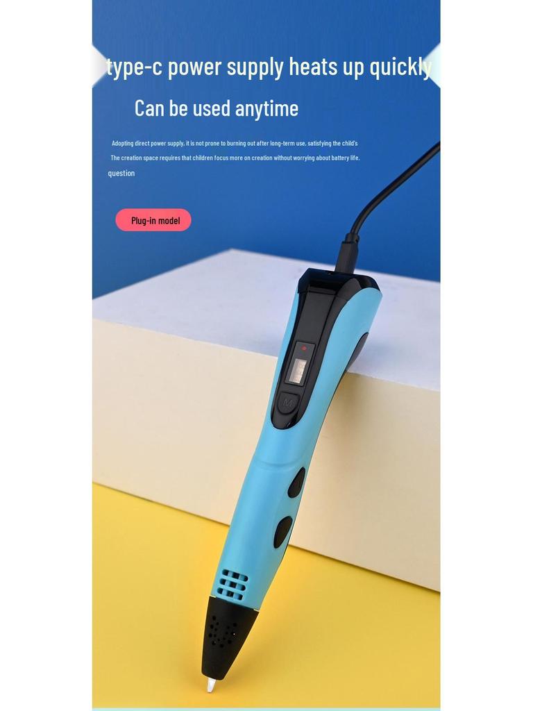Upgraded 2nd Gen 3D Printing Pen for Kids - Creative Doodle & DIY Coloring Tool