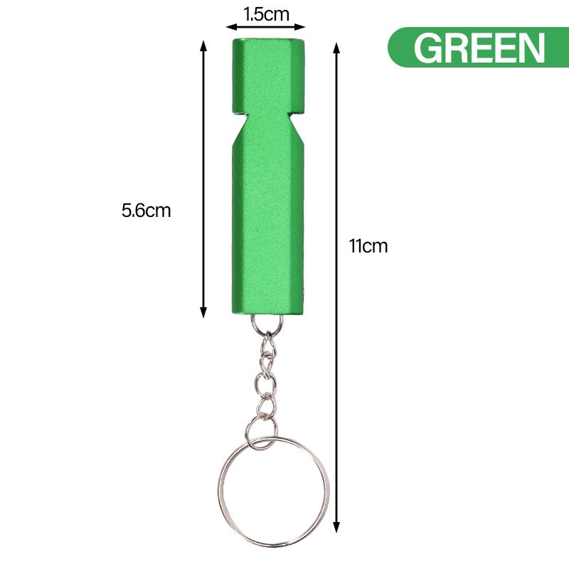Birds Training Whistle Aluminum Alloy Survival Whistle Portable Emergency Keychain Whistle Pet Bird Parrot Training Tools