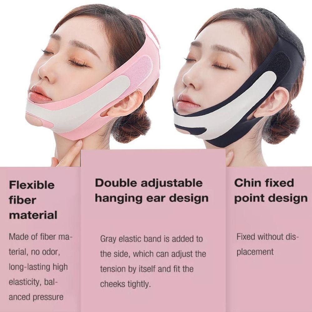 Shaper Reduce Double Chin Cheek Lift Up Band Face Lift Bandage Facial Massager Anti Wrinkle Strap