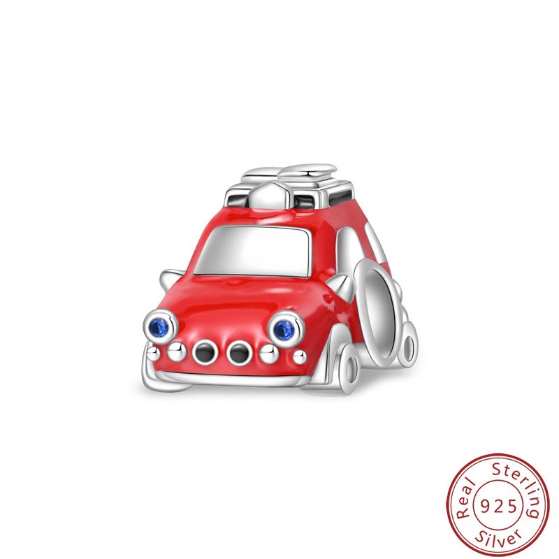 Red Copper Pomegranate Lipstick Apple Ladybug Playing Cards Charms Beads 3Mm Diy Fine Jewelry